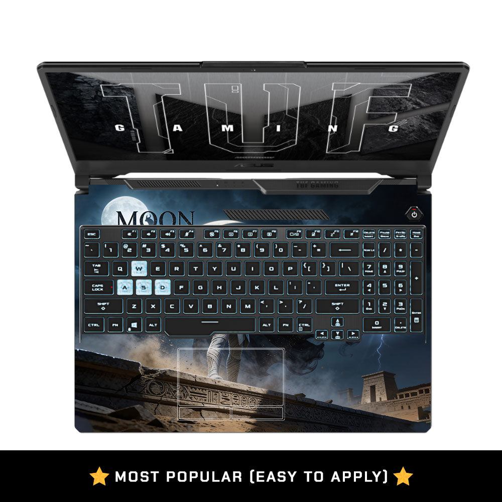 Moon Knight Lunar Vigil Asus TUF F15 FX506 & A15 FA506 Laptop Skin