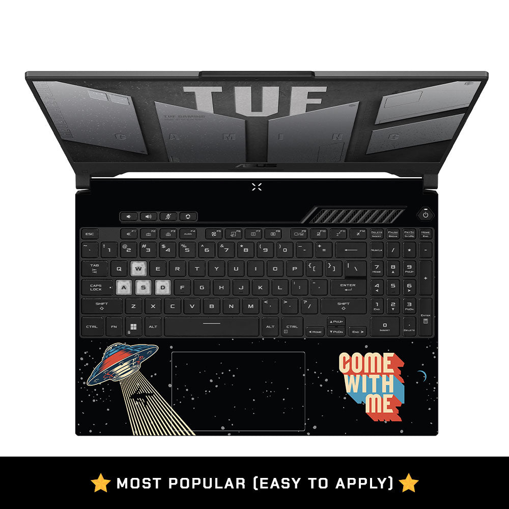 Come with Me Asus TUF F15 FX507 and A15 FA507 Laptop Skin