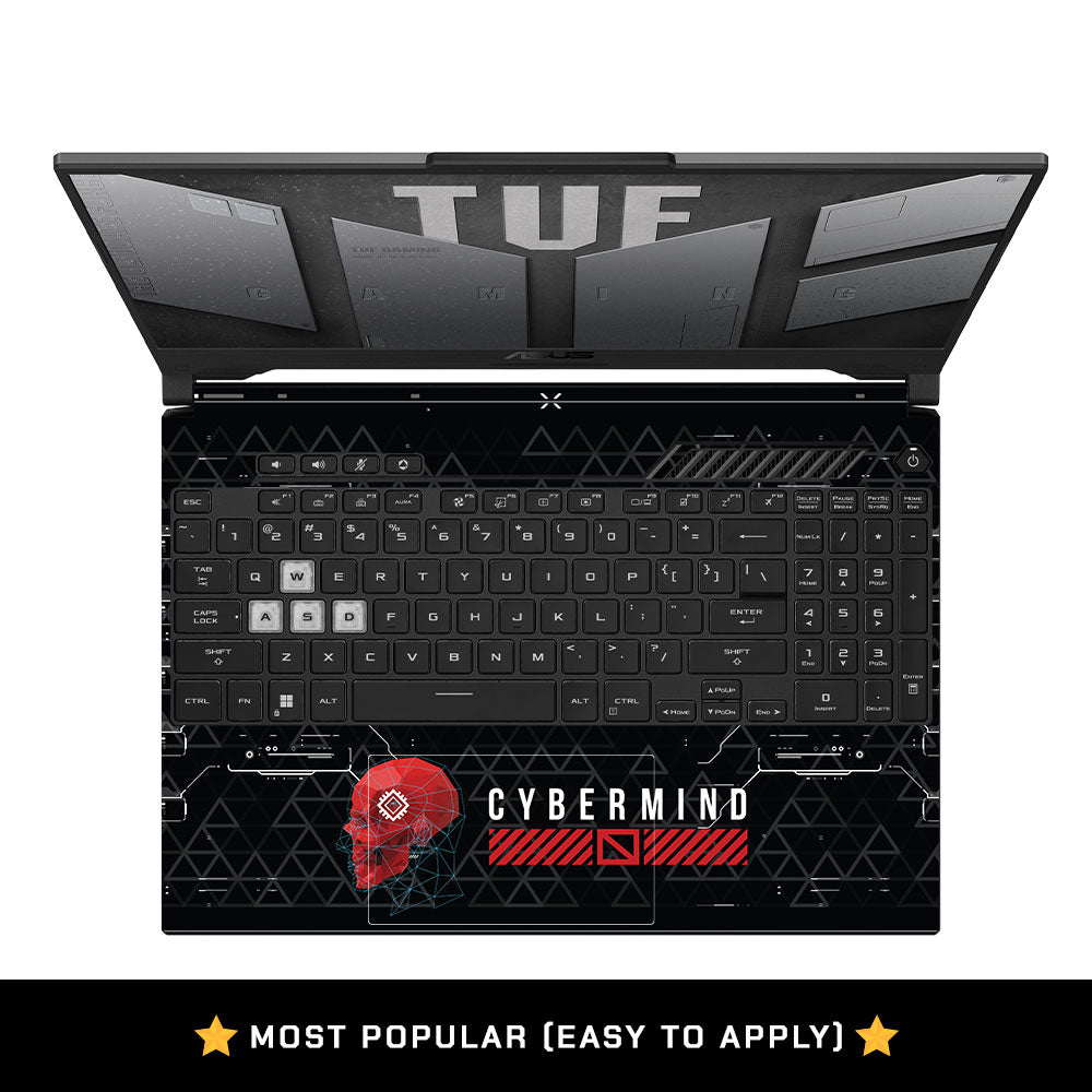 Cybermind Asus TUF F15 FX507 and A15 FA507 Laptop Skin