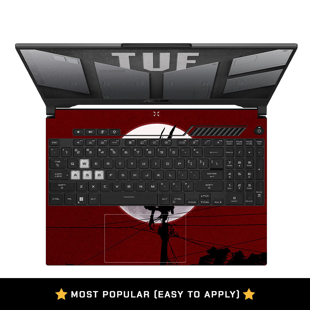 Dark Anime Reaper Asus TUF F15 FX507 & A15 FA507 Laptop Skin