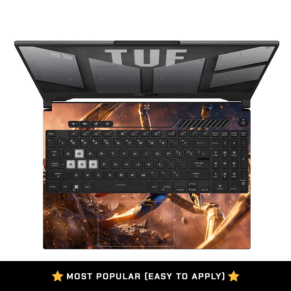 Spider Man Mech Arms Asus TUF F15 FX507 & A15 FA507 Laptop Skin