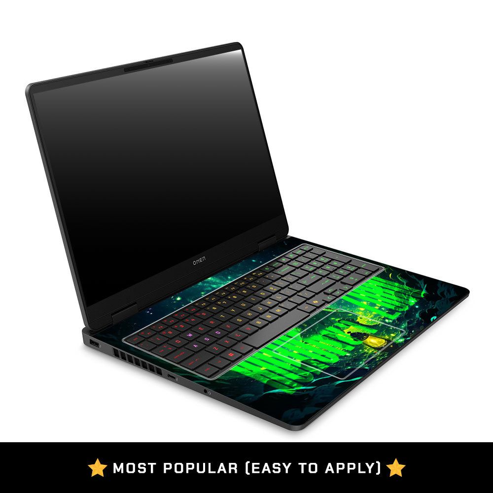 Roronoa Zoro Green Fury HP Omen Gaming 16 2025, 2026 Laptop Skin