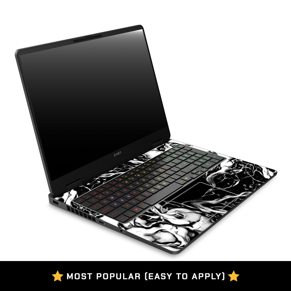 Spiderman Web Black HP Omen Gaming 16 2025, 2026 Laptop Skin