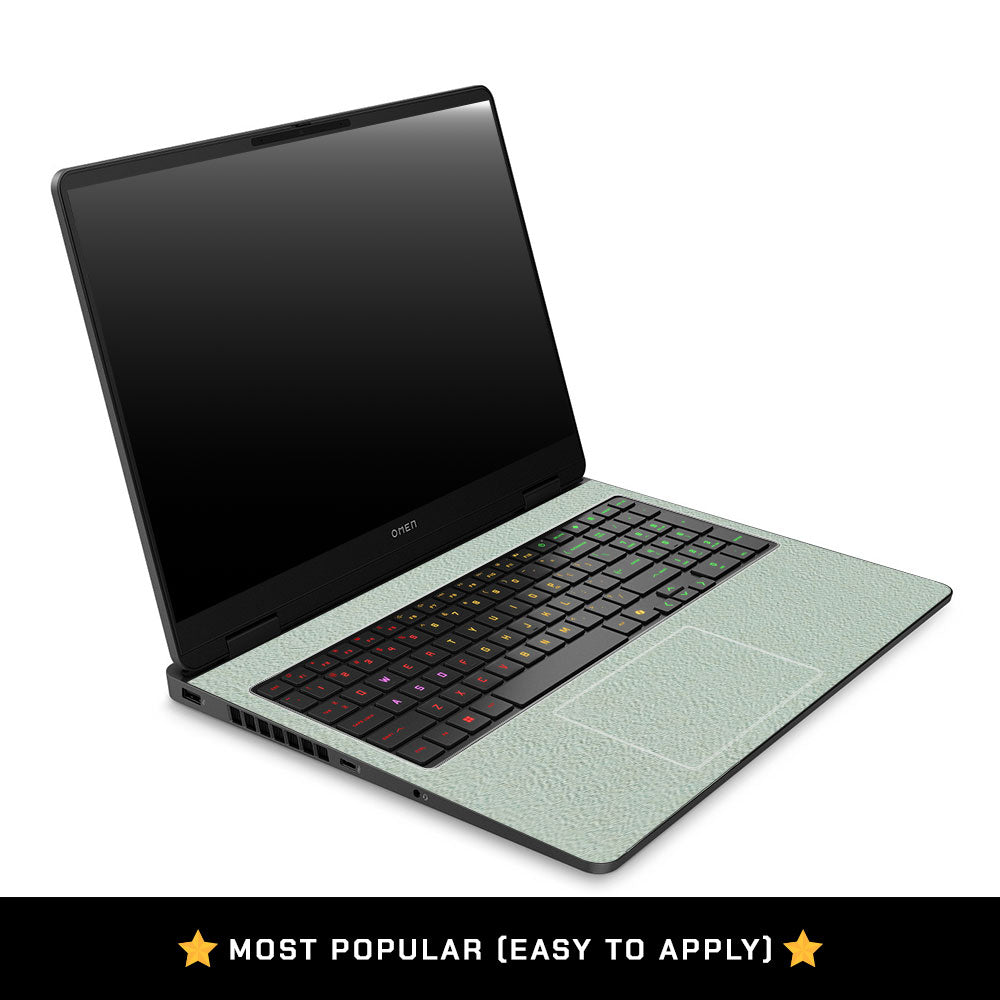 Textured Aqua Stone HP Omen Gaming 16 2025, 2026 Laptop Skin