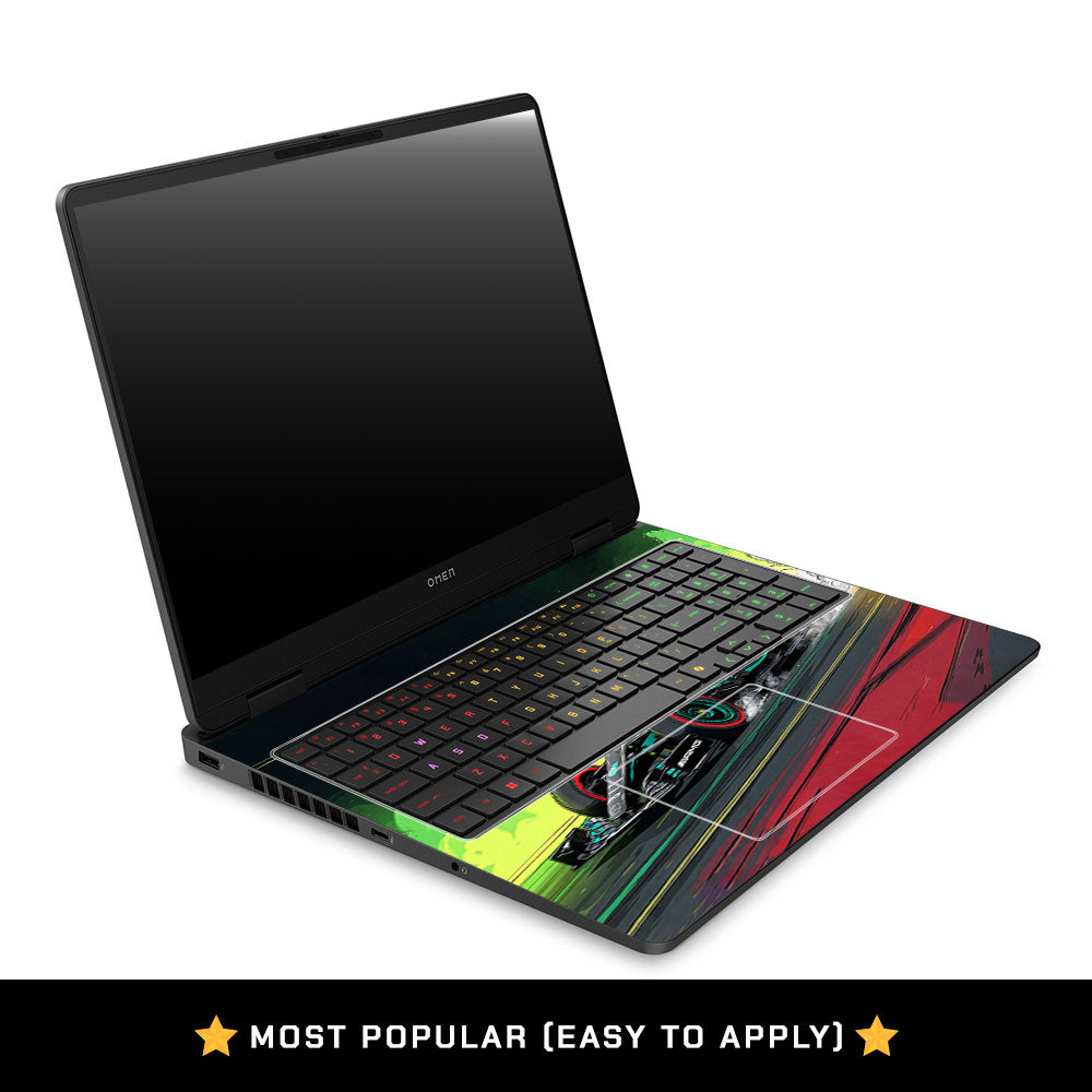 W15 F1 Red Bull x AMG Velocity HP Omen Gaming 16 2025, 2026 Laptop Skin