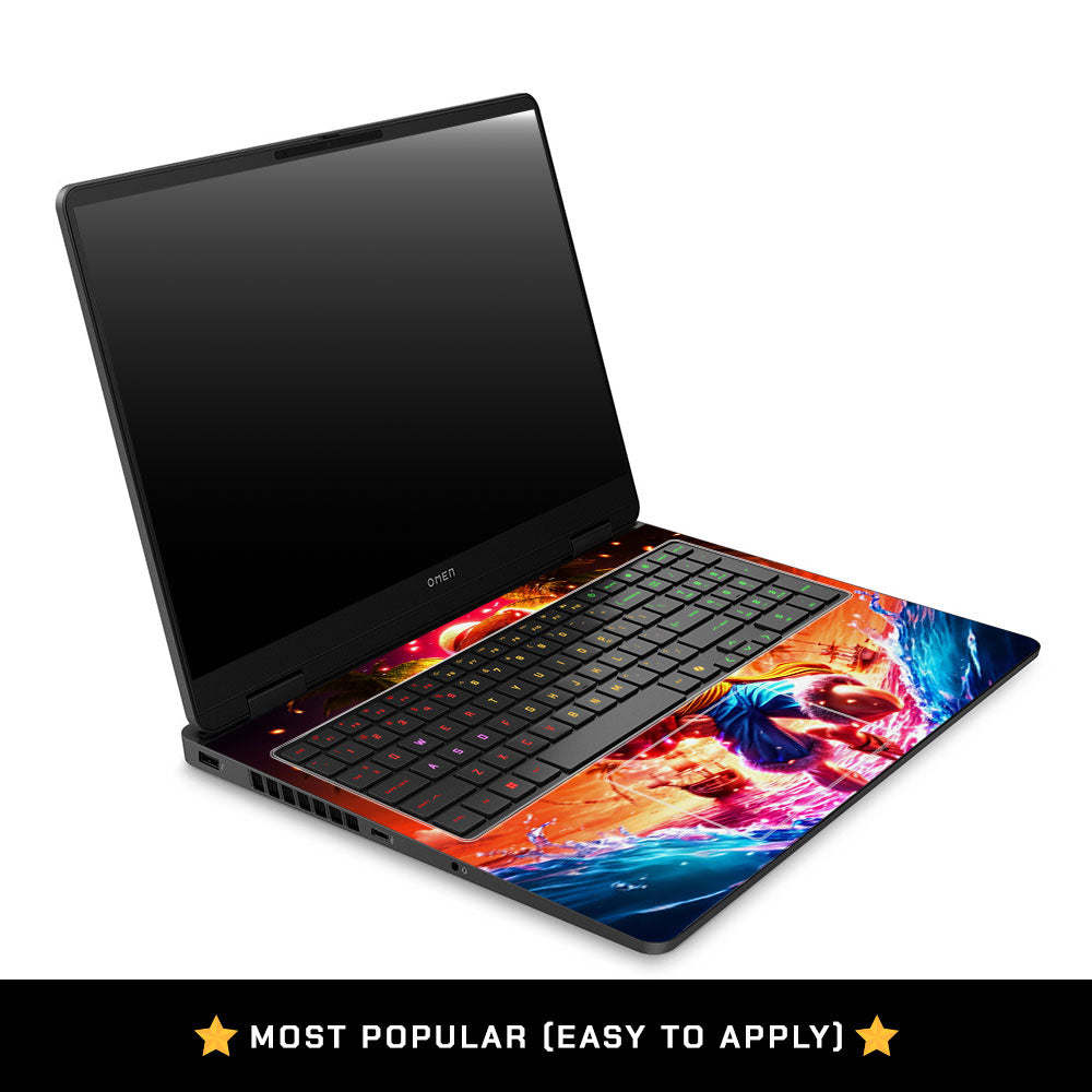 Golden Aura Pirate HP Omen Gaming 16 2025, 2026 Laptop Skin