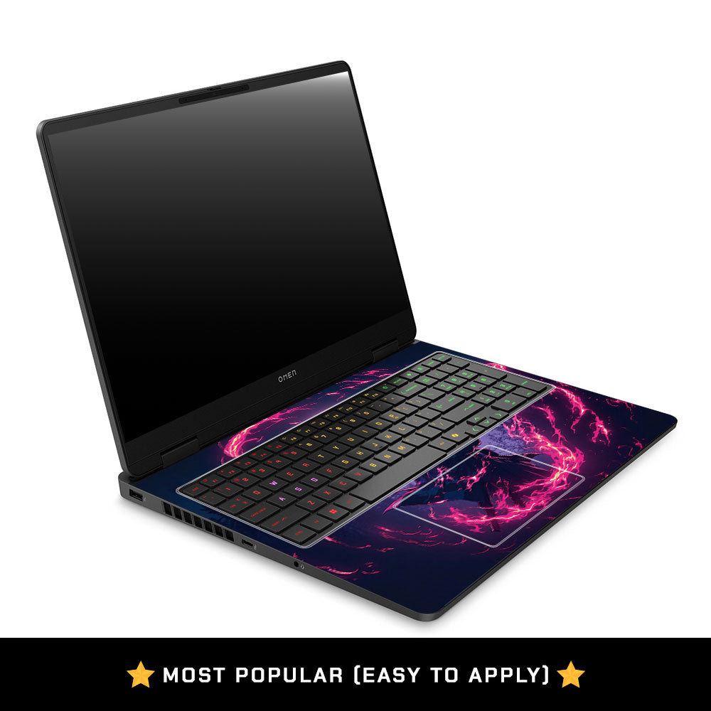 Tanjiro's Flame of Ember HP Omen Gaming 16 2025, 2026 Laptop Skin
