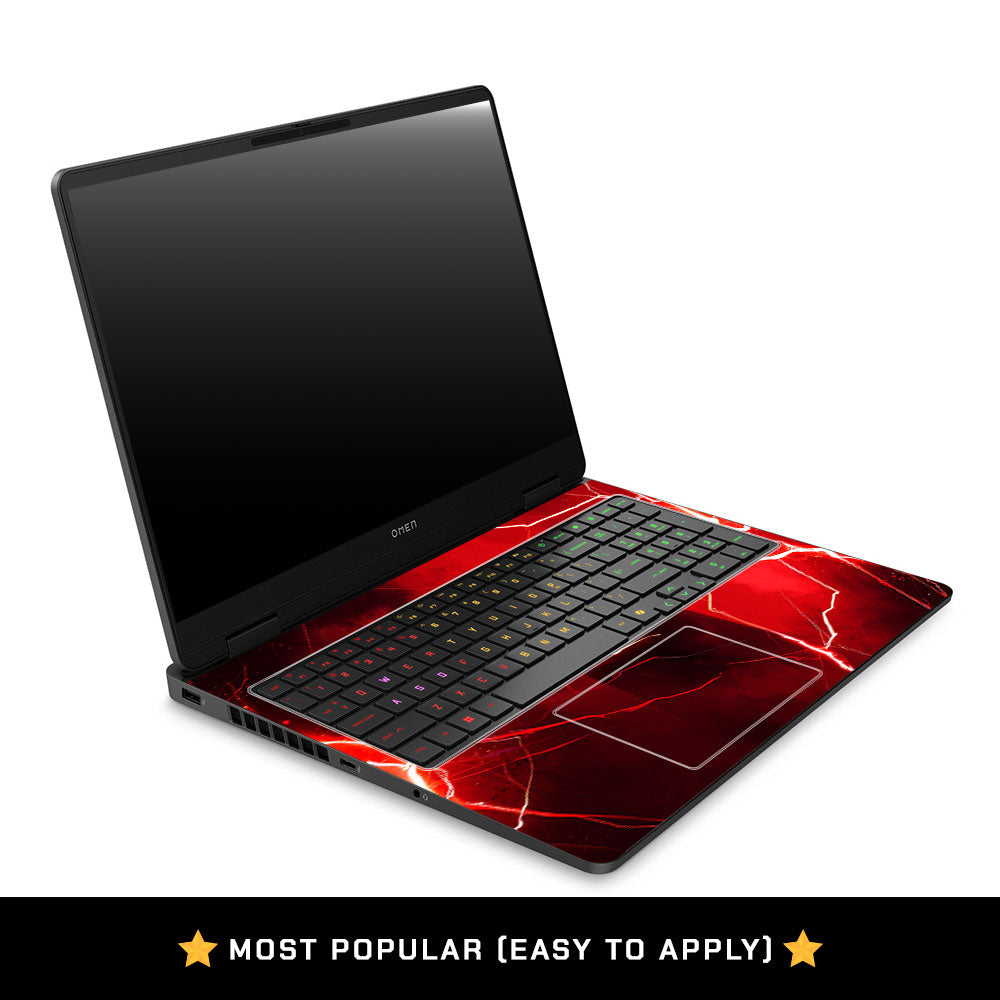Red Rage Batman HP Omen Gaming 16 2025, 2026 Laptop Skin