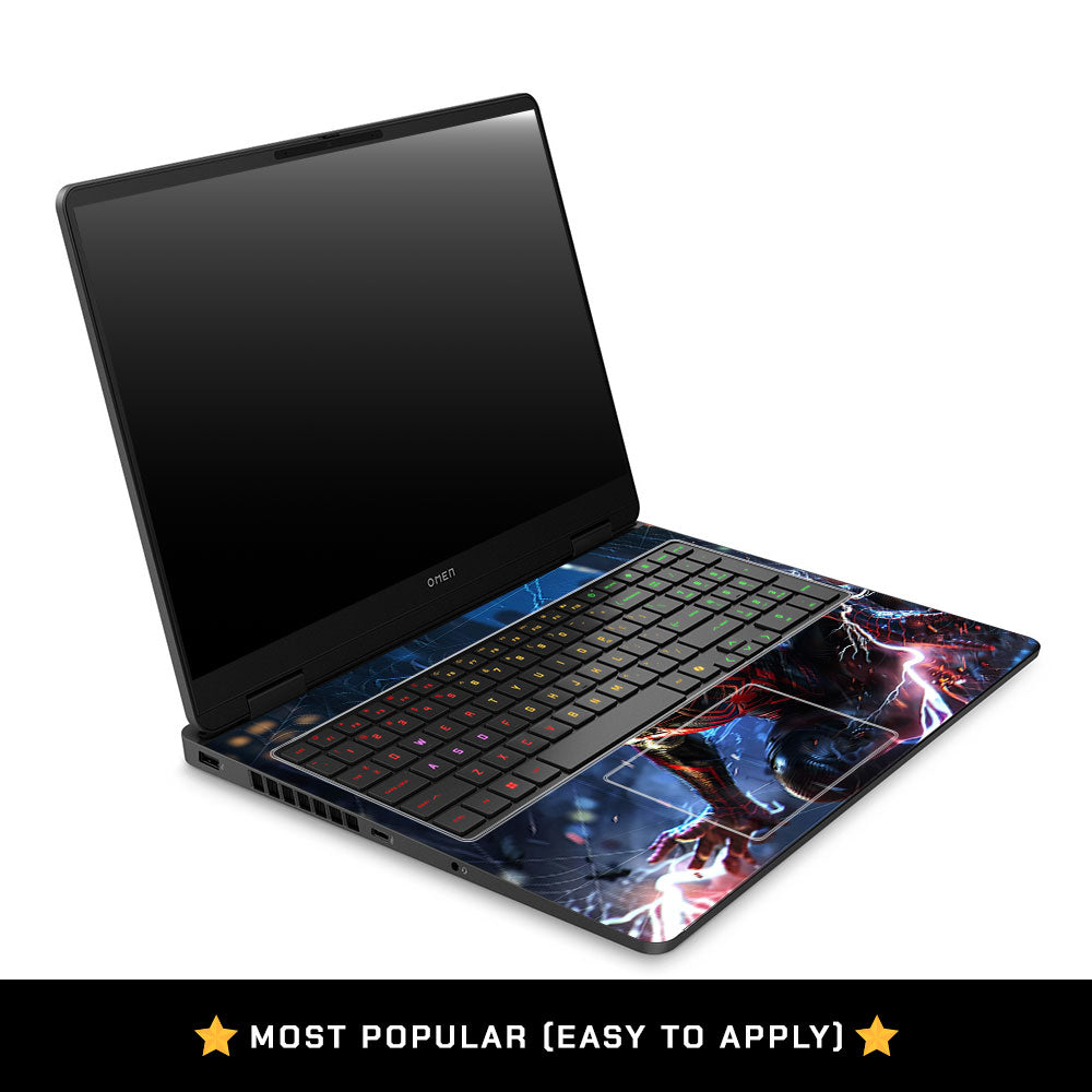 Miles Morales Shockwave HP Omen Gaming 16 2025, 2026 Laptop Skin