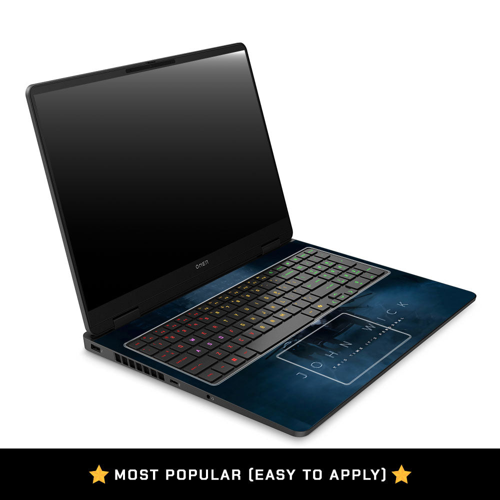 John Wick Assassin HP Omen Gaming 16 2025, 2026 Laptop Skin