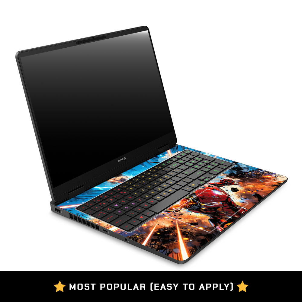 Iron Impact The Arc Reactor HP Omen Gaming 16 2025, 2026 Laptop Skin