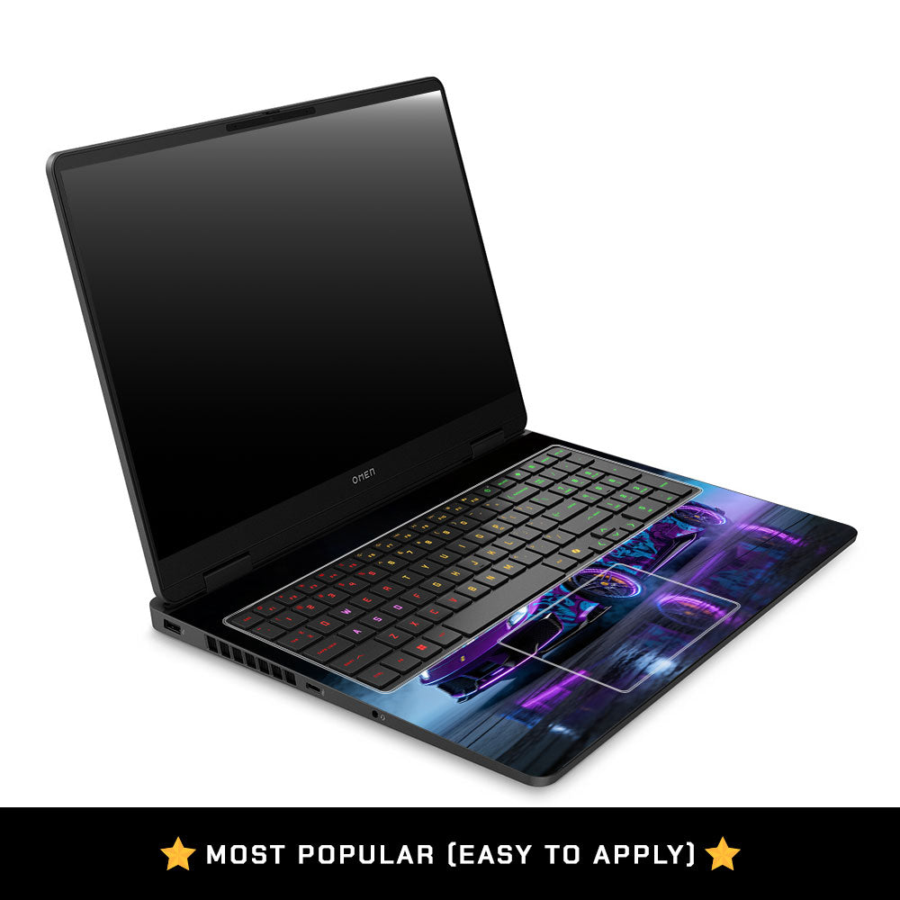 Psycho Drive Ferrari 488 HP Omen Gaming 16 2025, 2026 Laptop Skin