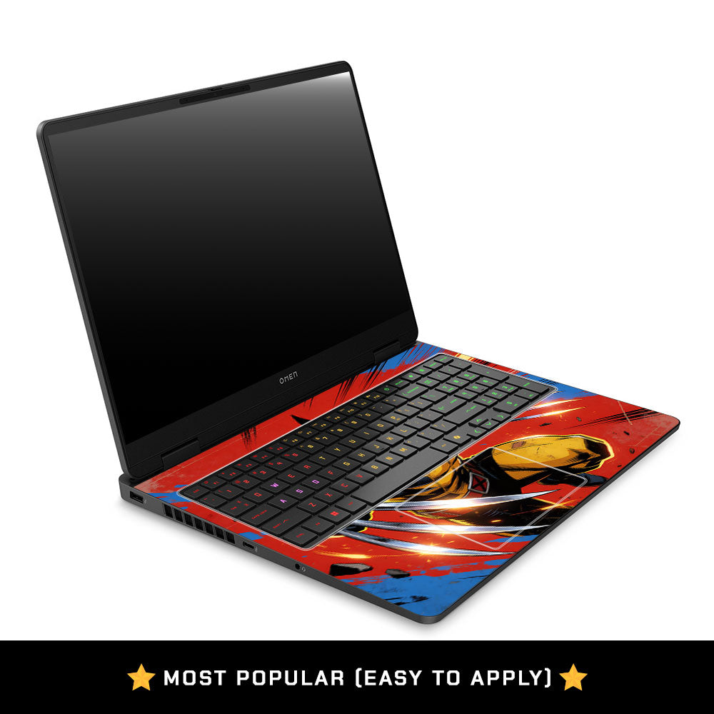 Claw Comic Hero HP Omen Gaming 16 2025, 2026 Laptop Skin