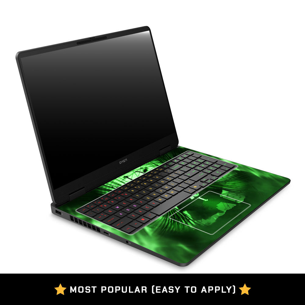 Loki's Green Aura HP Omen Gaming 16 2025, 2026 Laptop Skin