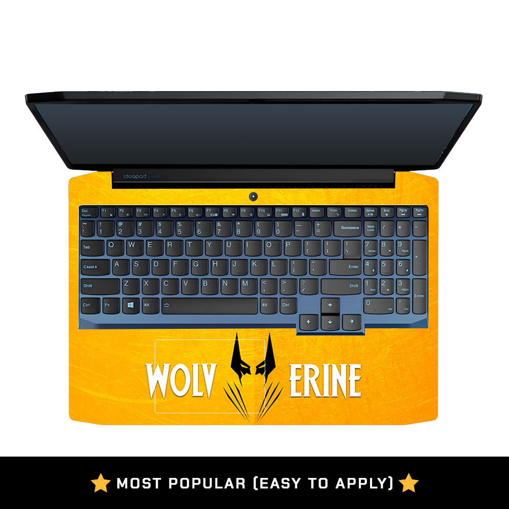 Yellow Claw Antihero Lenovo Ideapad Gaming 3 15ARH05 and 15IMH05 Laptop Skin