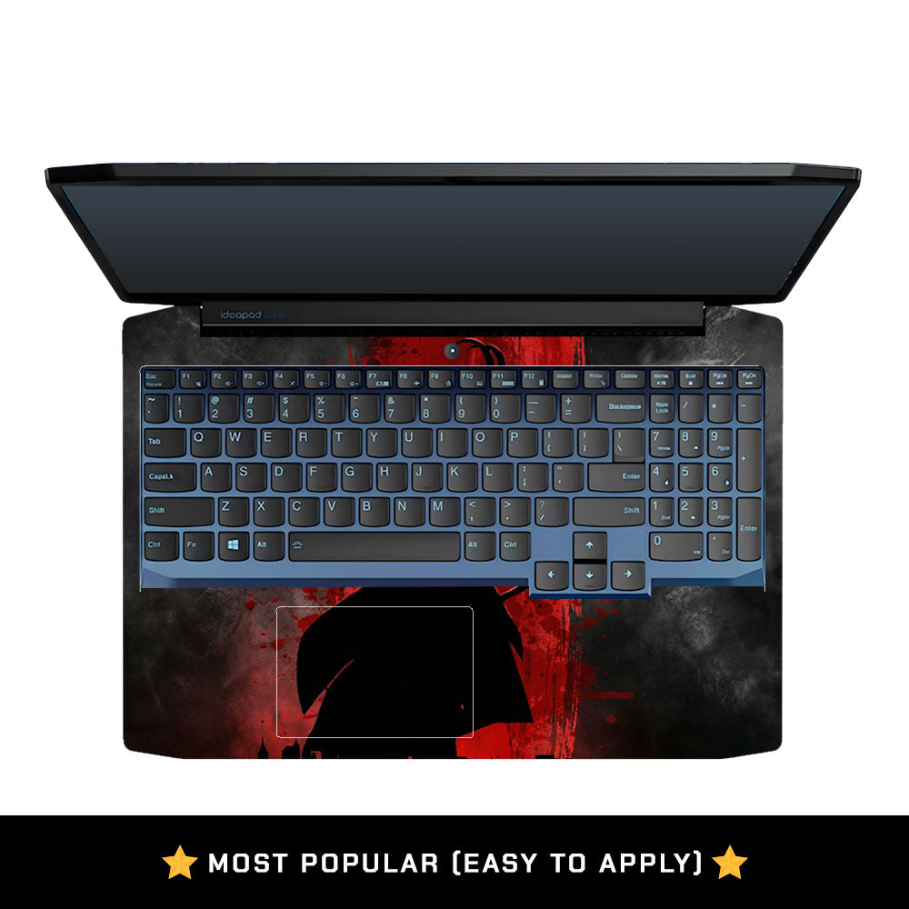 Loki Silhouette Red Strike Lenovo IdeaPad Gaming 3 15ARH05 and 15IMH05 Laptop Skin