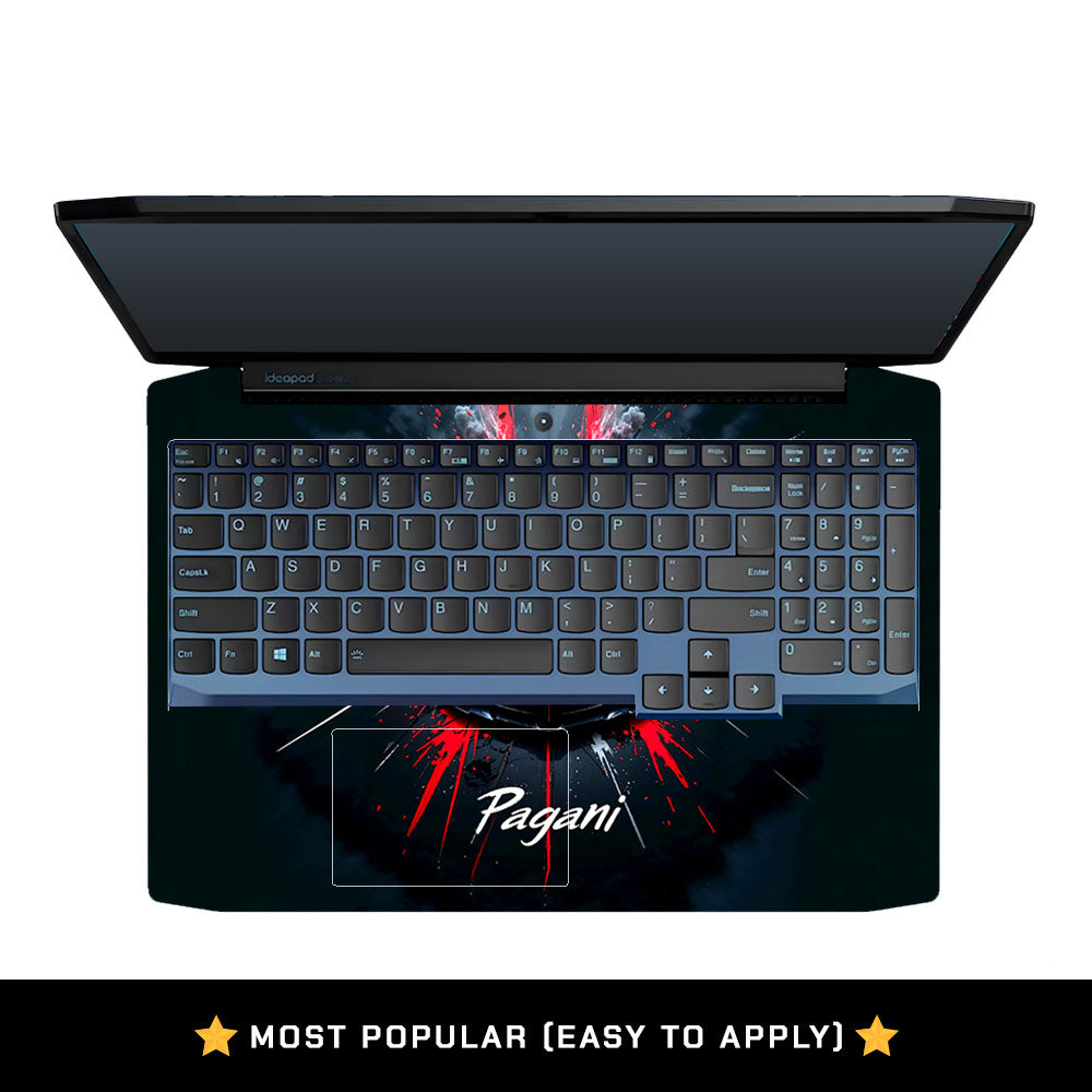 Midnight Hypercar Lenovo IdeaPad Gaming 3 15ARH05 and 15IMH05 Laptop Skin