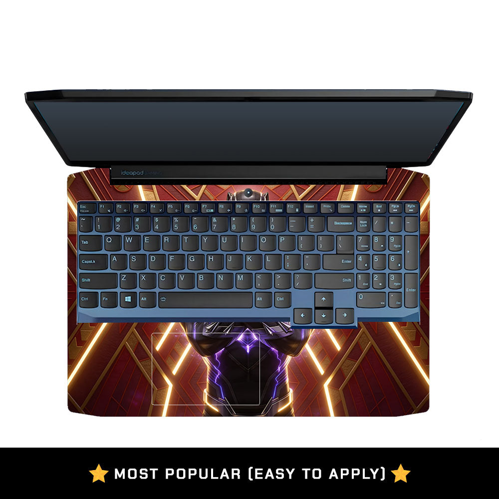 Wakanda Royal Power Lenovo IdeaPad Gaming 3 15ARH05 and 15IMH05 Laptop Skin