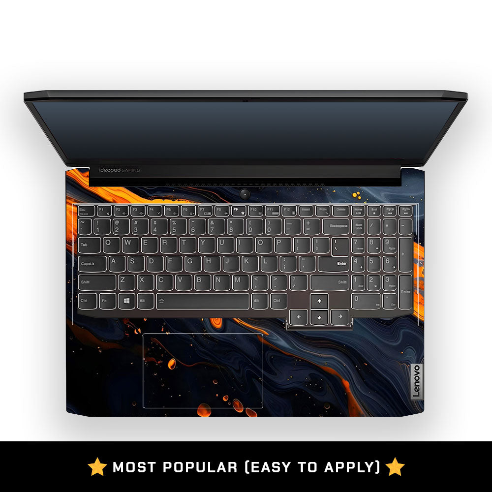 Lava Marble Lenovo IdeaPad Gaming 3 15ACH6 and 15IHU6 Laptop Skin