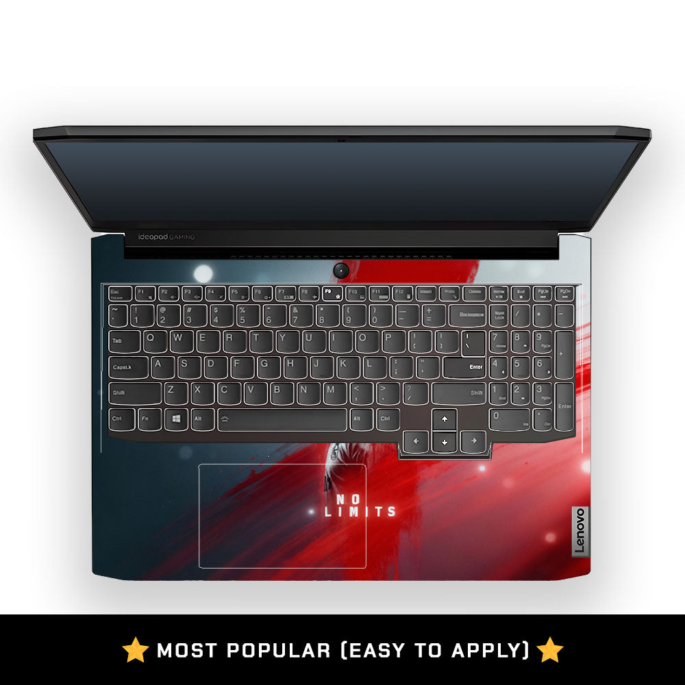 No Limits Ronaldo Spirit Lenovo IdeaPad Gaming 3 15ACH6 and 15IHU6 Laptop Skin