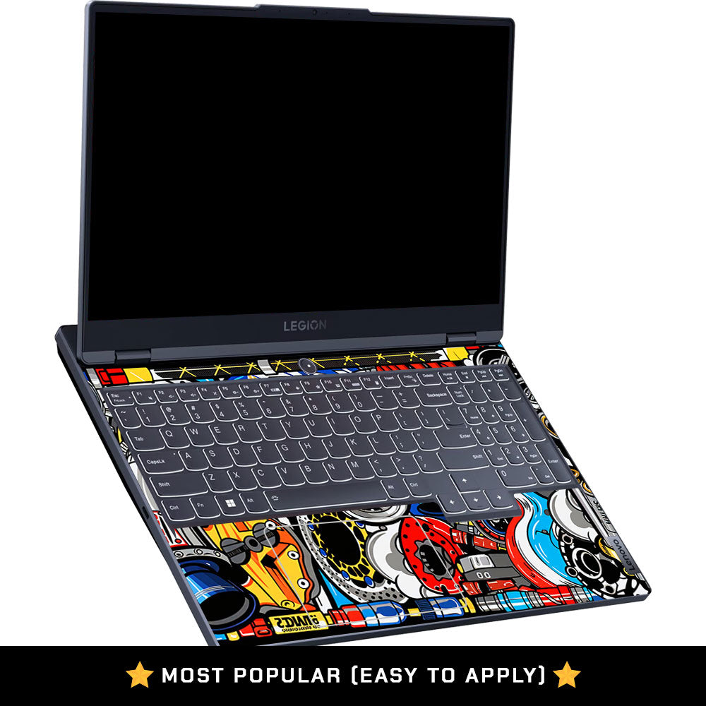 Mechanical Chaos Lenovo Legion 5 15IRX9 Laptop Skin