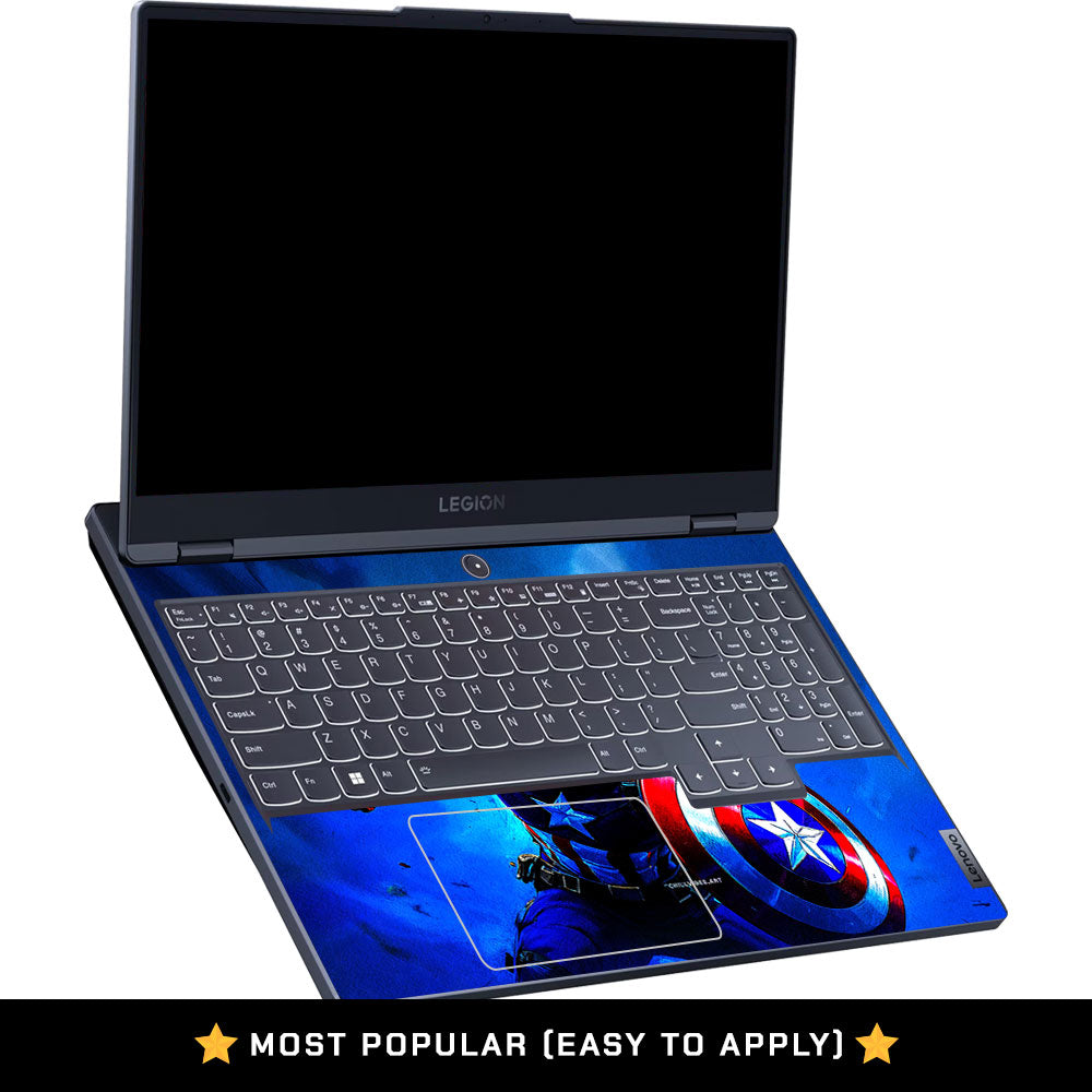 Shield Comic Hero Lenovo Legion 5 15IRX9 Laptop Skin