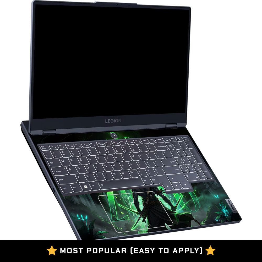 Emerald Blade Warrior Lenovo Legion 5 15IRX9 Laptop Skin