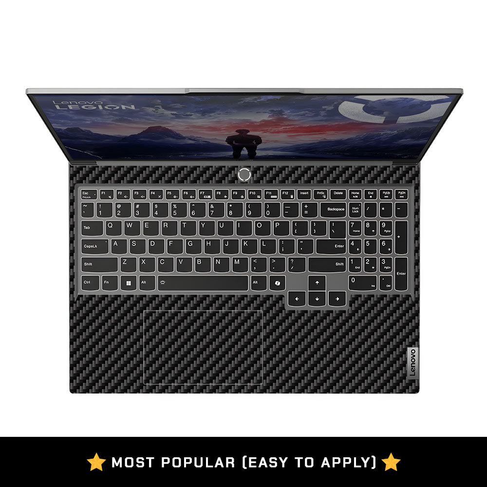 Textured Carbon Fibre Lenovo Legion 5 16IRX9 Laptop Skin