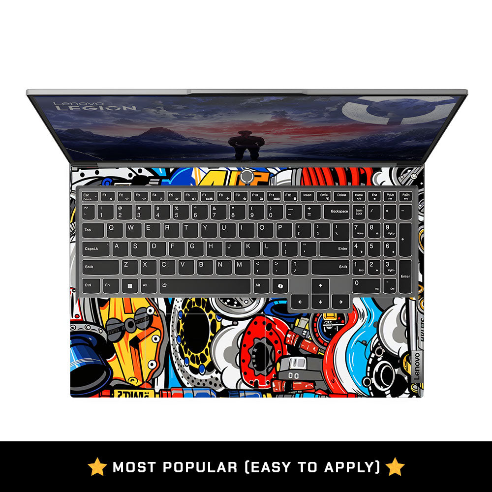 Mechanical Chaos Lenovo Legion 5 16IRX9 Laptop Skin