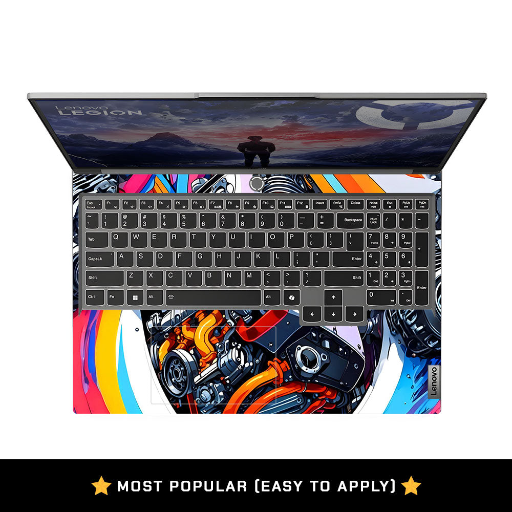 Power in Motion Lenovo Legion 5 16IRX9 Laptop Skin