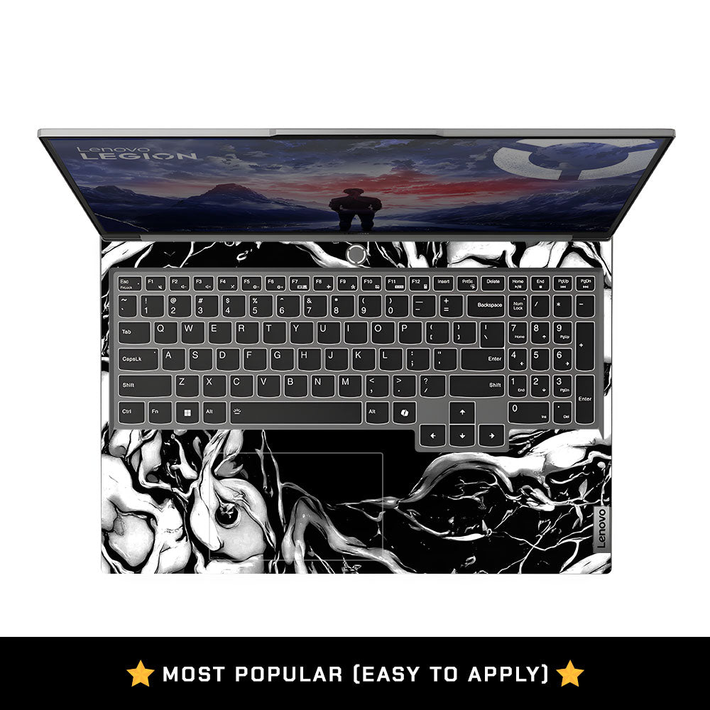 Spiderman Web Black Lenovo Legion 5 16IRX9 Laptop Skin