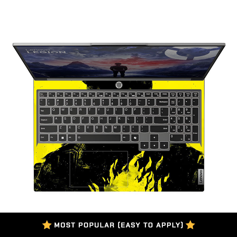 Backlit SAMURAI Jacket Lenovo Legion 5 16IRX9 Laptop Skin