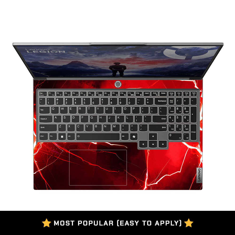 Red Rage Batman Lenovo Legion 5 16IRX9 Laptop Skin