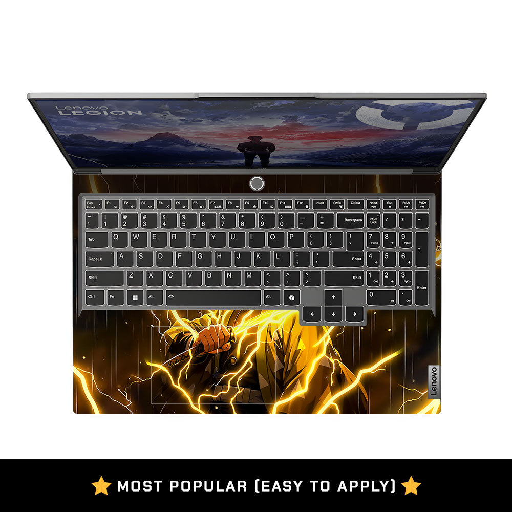 Thunder Anime Swordsman Lenovo Legion 5 16IRX9 Laptop Skin