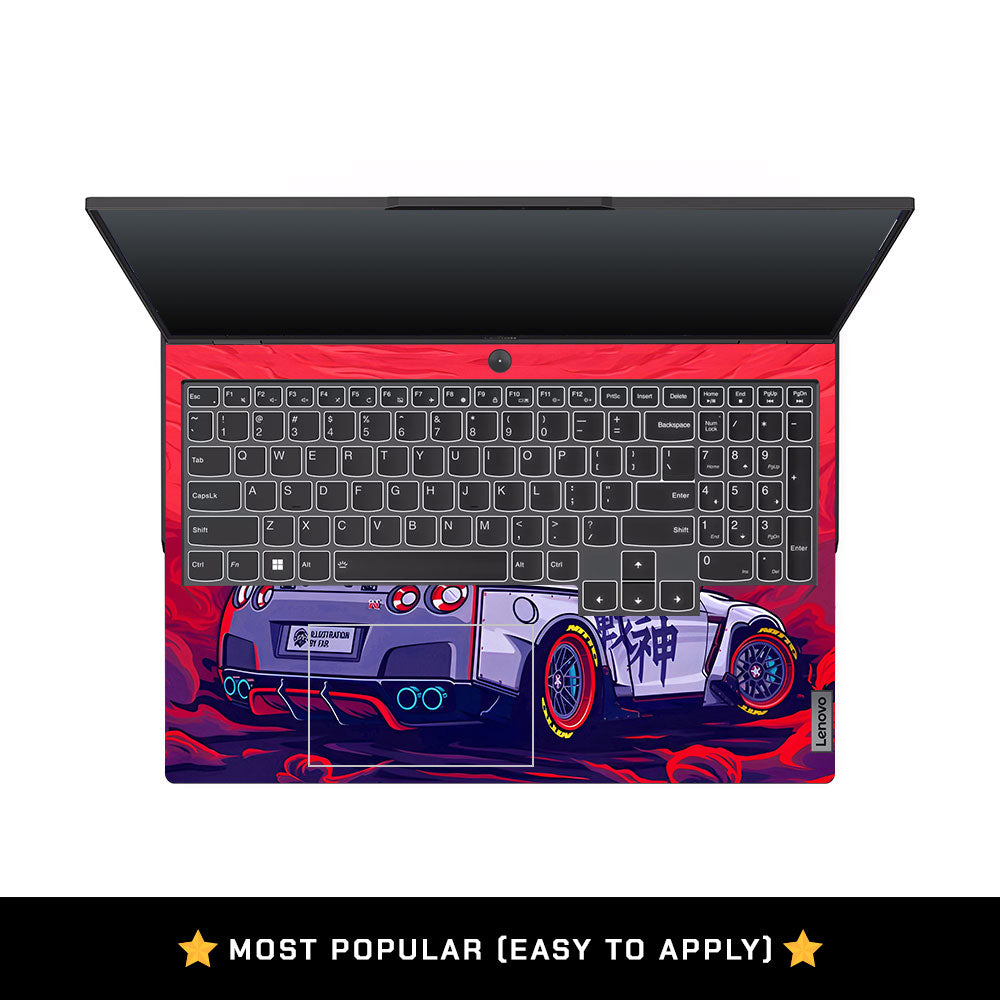 JDM Racing Edition Lenovo Legion 5 Pro 16IRX8 and 16IRX9 Laptop Skin