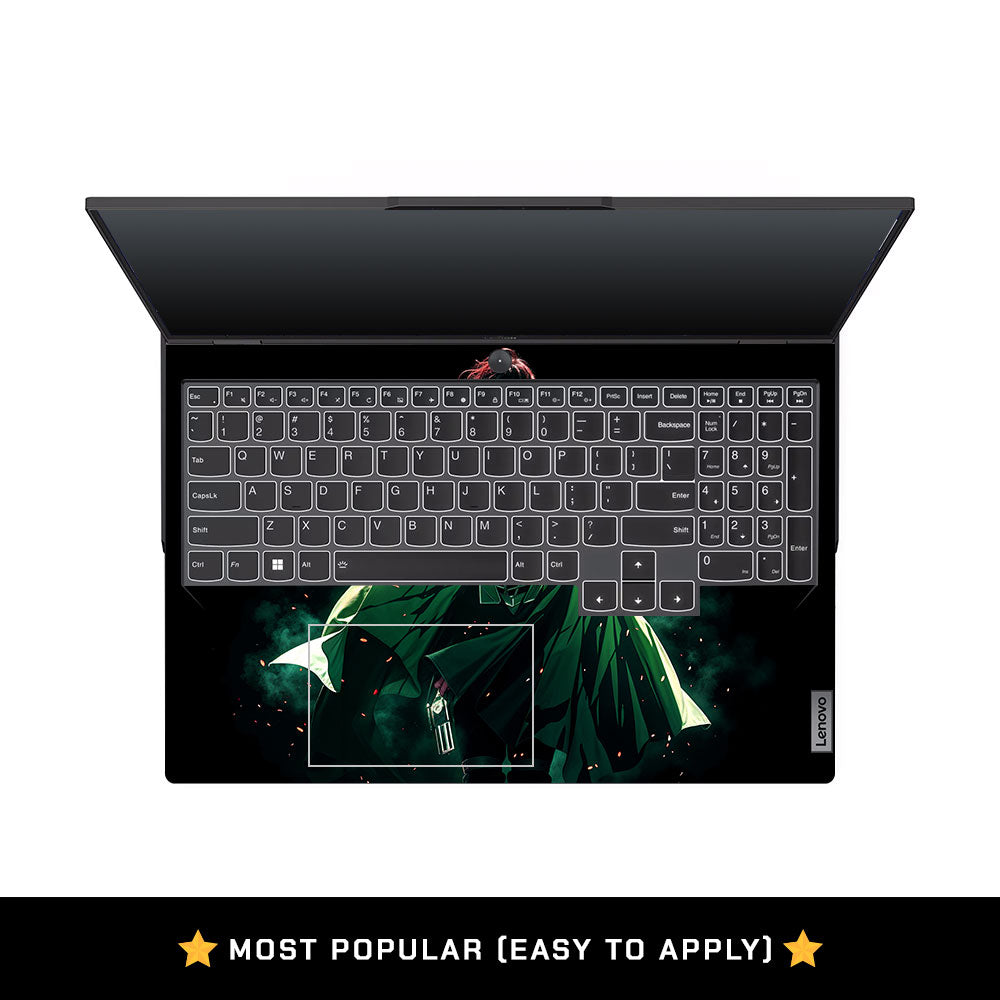 Levi Ackerman Stance Lenovo Legion 5 Pro 16IRX8 and 16IRX9 Laptop Skin
