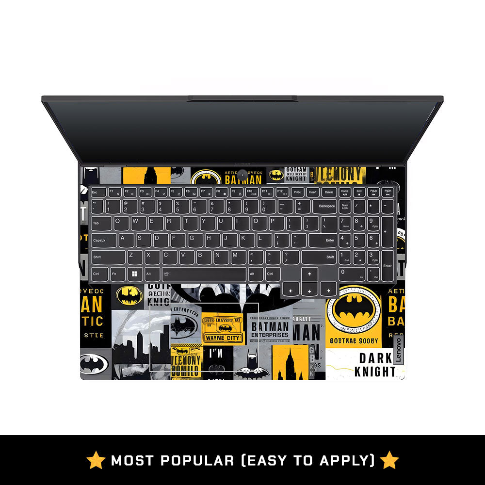 Batman Collage Lenovo Legion 5 Pro 16IRX8 and 16IRX9 Laptop Skin