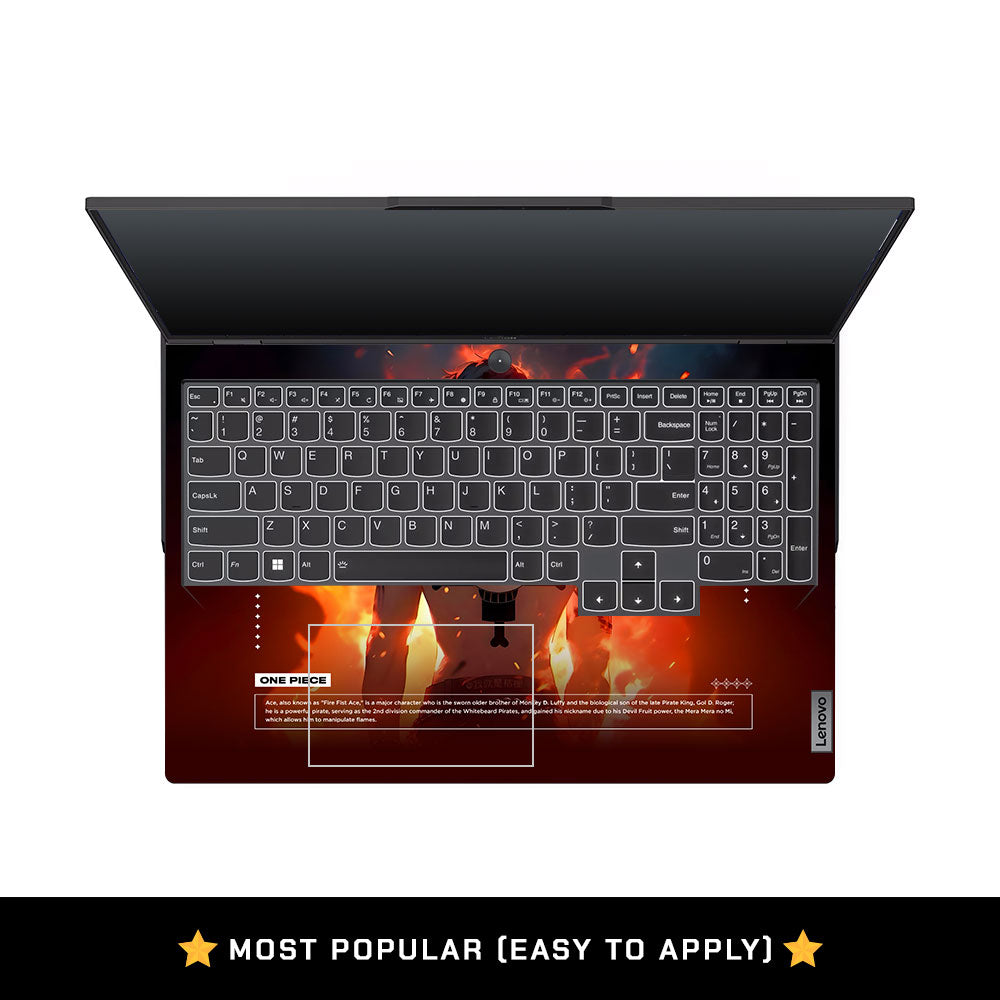 Fire Fist Ace Lenovo Legion 5 Pro 16IRX8 and 16IRX9 Laptop Skin