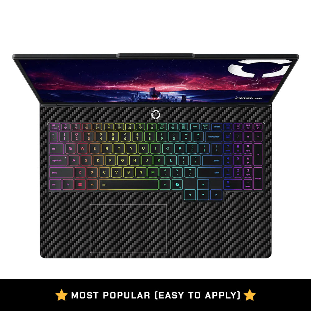 Textured Carbon Fibre Lenovo Legion Pro 5 16ADR10 Laptop Skin