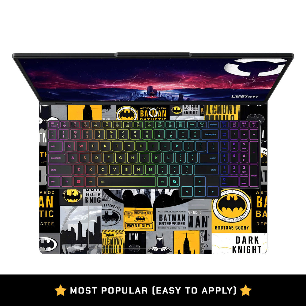 Batman Collage Lenovo Legion Pro 5 16ADR10 Laptop Skin