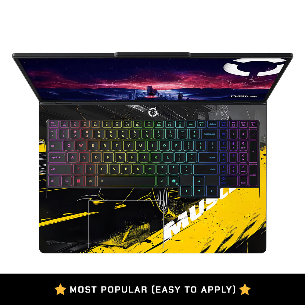 Black Muscle Lenovo Legion Pro 5 16ADR10 Laptop Skin