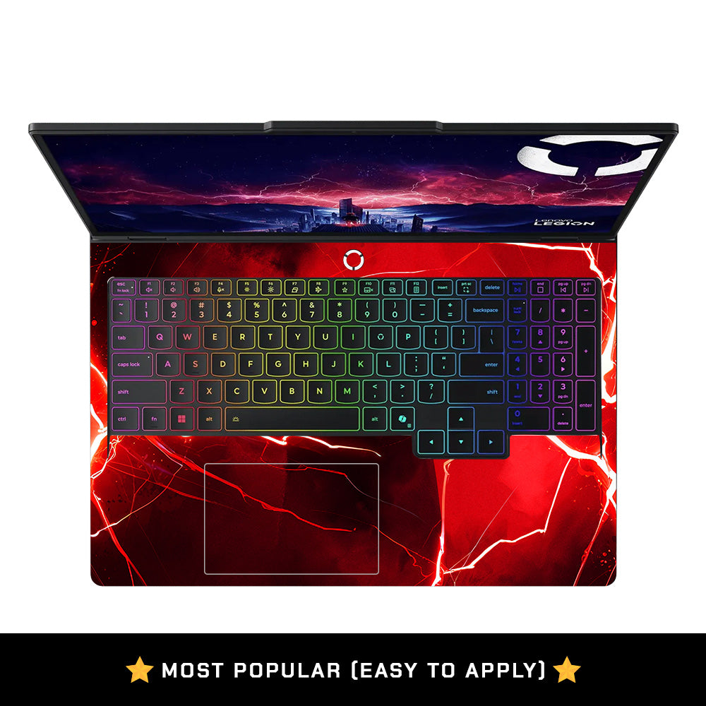 Red Dark Vigilante Lenovo Legion Pro 5 16ADR10 Laptop Skin