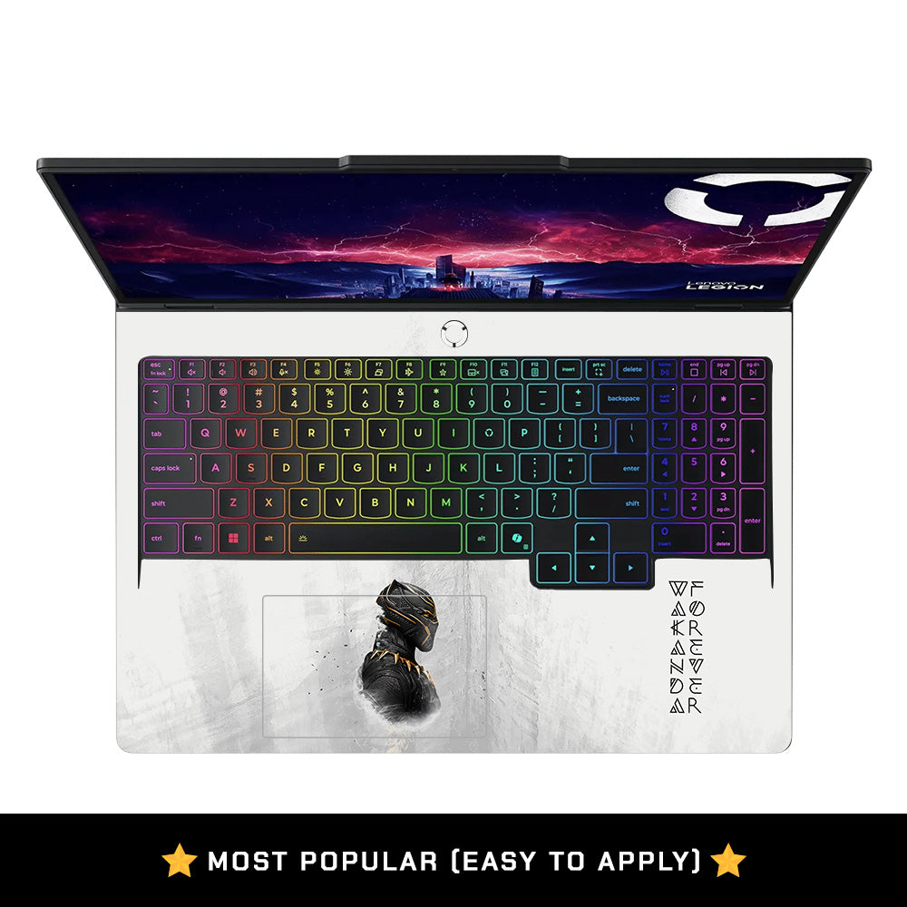 Wakanda Forever Black Panther Comic Lenovo Legion Pro 5 16IAX10 Laptop Skin