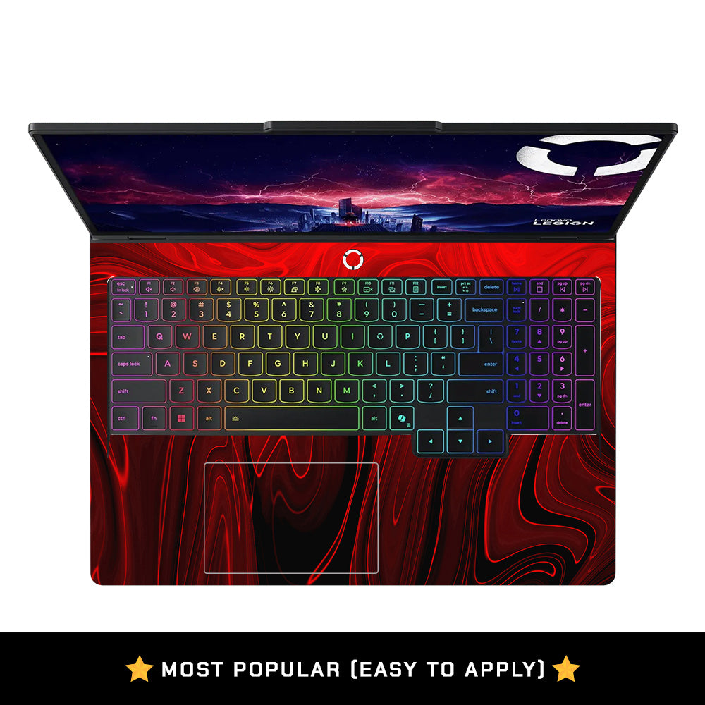 Fiery Waves Lenovo Legion Pro 5 16IAX10 Laptop Skin