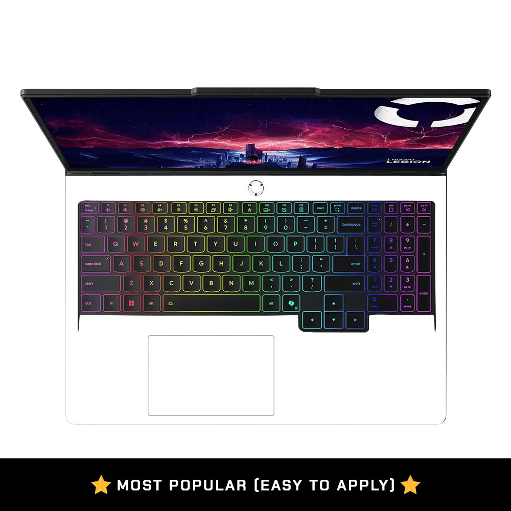 Textured White Lenovo Legion Pro 5 16IAX10 Laptop Skin