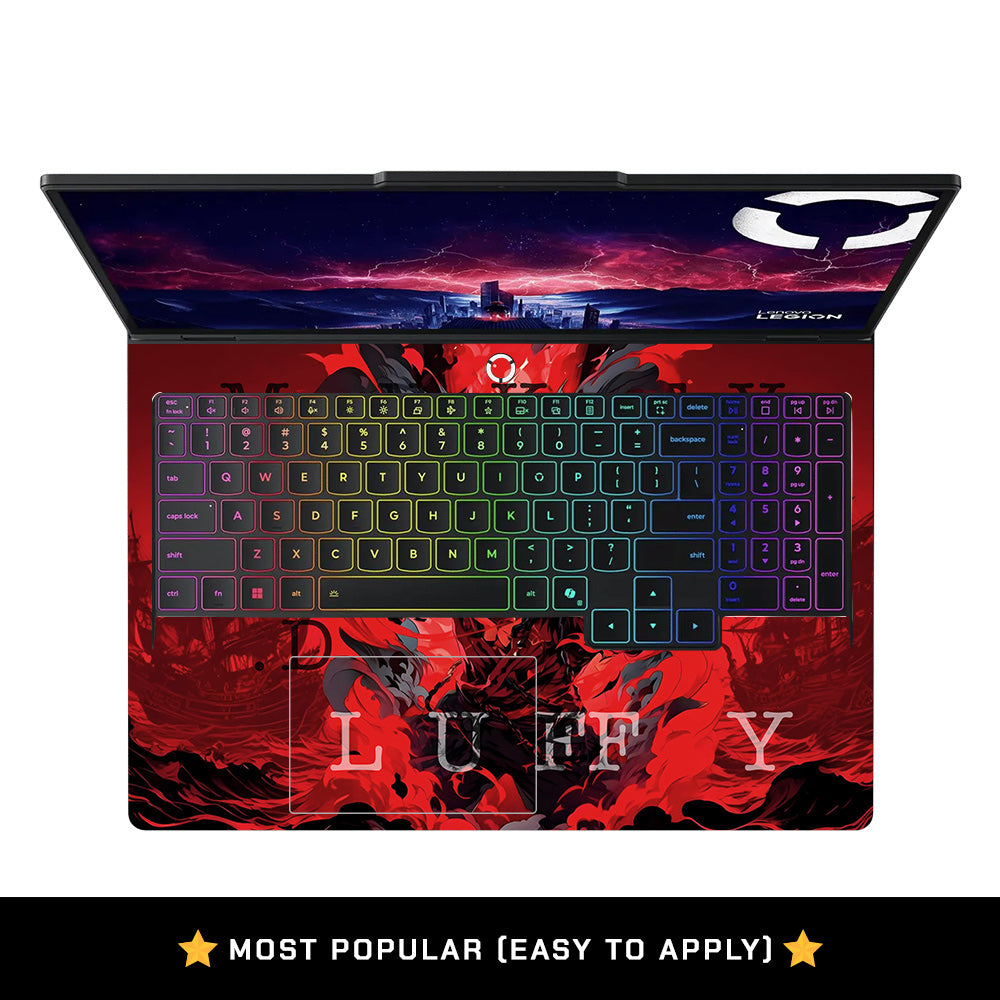 Crimson Anime Pirate Lenovo Legion Pro 5 16IAX10 Laptop Skin