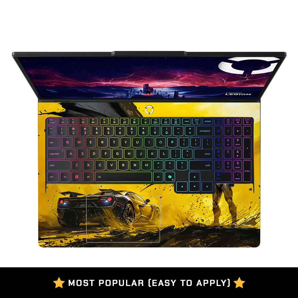 Dark Hero Velocity Lenovo Legion Pro 5 16IAX10 Laptop Skin