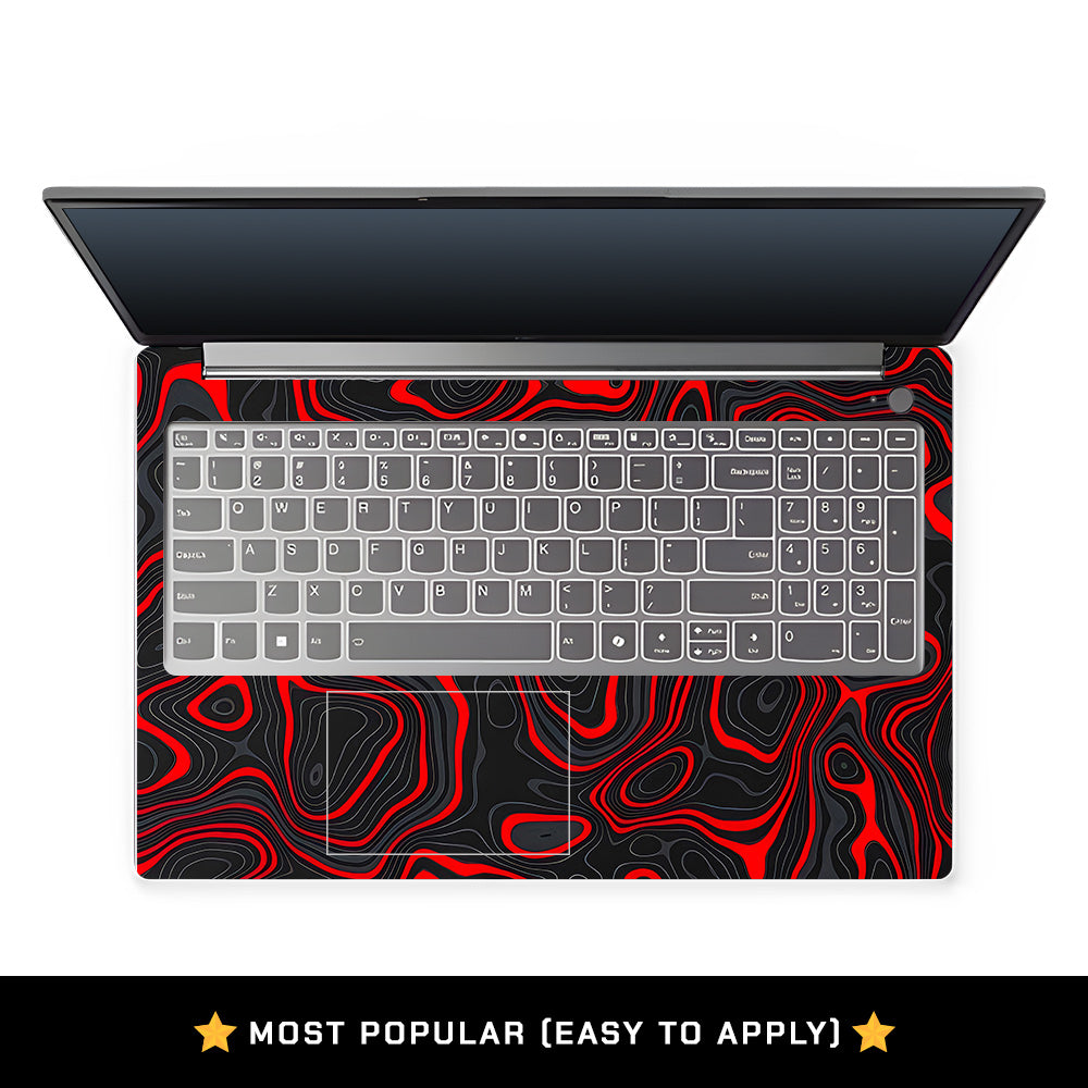 Crimson Waves Lenovo LOQ Essential 15IAX9E Laptop Skin