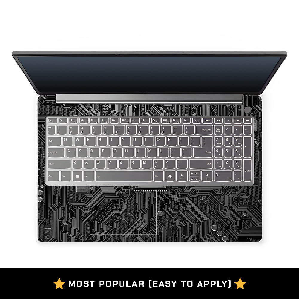 FOMO Circuit Dark Mode Lenovo LOQ Essential 15IAX9E Laptop Skin