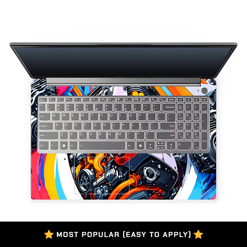 Power in Motion Lenovo LOQ Essential 15IAX9E Laptop Skin